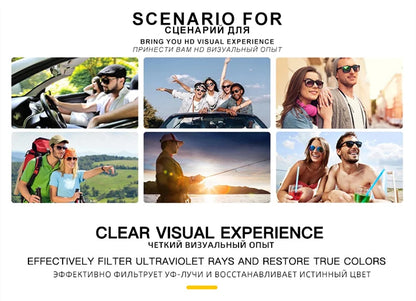 Lunettes de soleil polarisées tendance pour femmes, verres œil de chat, verres de conduite, classiques et luxueux, rondes, pour dames