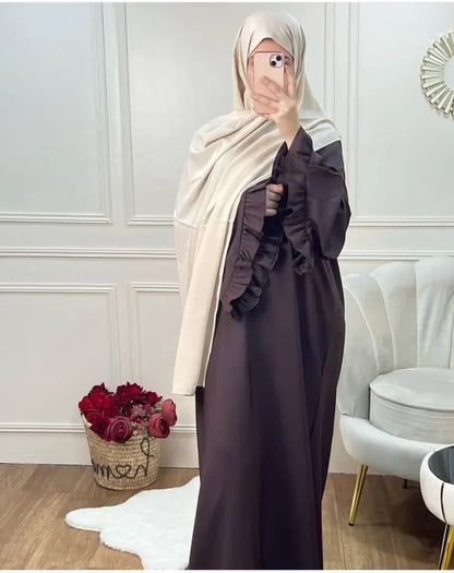 Abaya pour femmes robes Ramadan musulman saoudien arabe longue Robe maroc dubaï Abayas caftan Islam robes Largos 2025 Jalabiya