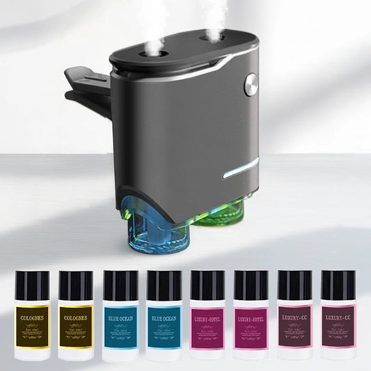 Diffuseur d'air électrique pour voiture, humidificateur d'air pour voiture, aromathérapie, désodorisant pour voiture, accessoires pour voiture