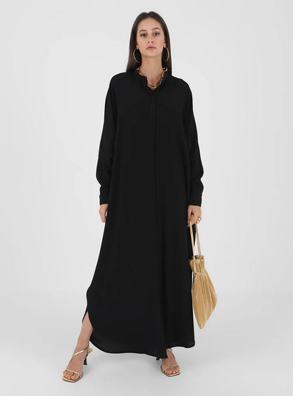 Abaya musulmane de l'Aïd pour femmes, robe de prière élégante fendue, caftan marocain, robes de fête arabes saoudiennes, caftan, abayas du Ramadan
