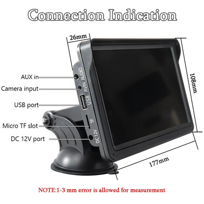 CarPlay Android Auto Autoradio Multimédia Lecteur Vidéo Écran Tactile Portable 7 Pouces Avec USB AUX Pour Caméra de Recul