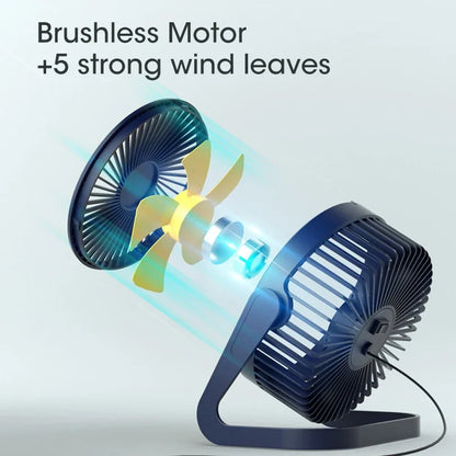 Mini ventilateur portable à pince, chargement USB, silencieux, de bureau, électrique, haute qualité, pour dortoir étudiant, petit format