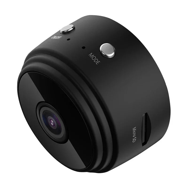 Mini caméra WiFi sans fil, enregistreur vidéo et vocal, surveillance de sécurité, maison intelligente pour nourrissons et animaux domestiques