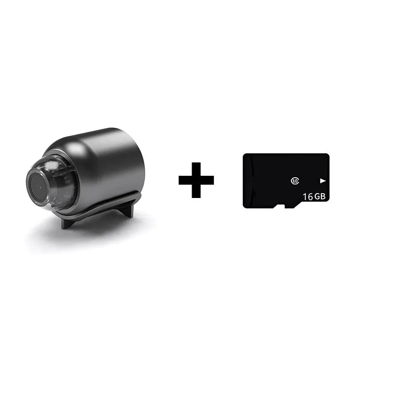 Mini caméra X5 sans fil 1080p, surveillance, sécurité, vision nocturne, détection de mouvement, pour maison connectée
