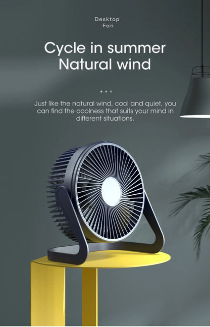 Mini ventilateur portable à pince, chargement USB, silencieux, de bureau, électrique, haute qualité, pour dortoir étudiant, petit format