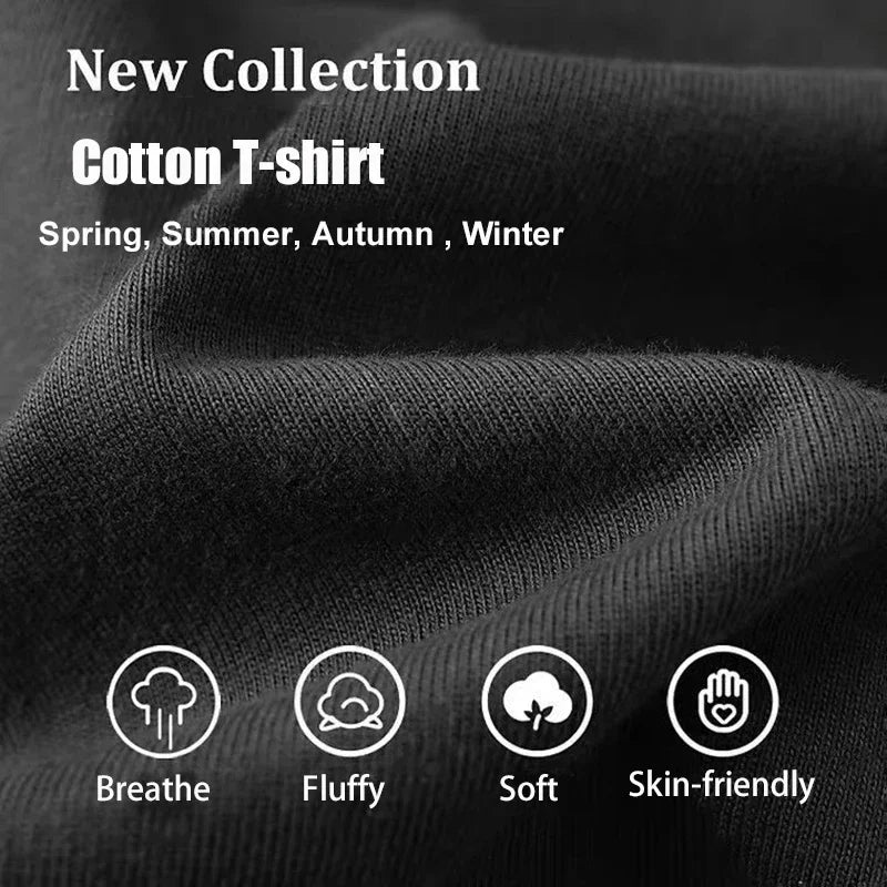 T-shirts pour hommes, t-shirts à manches courtes de haute qualité, t-shirts en coton pour hommes