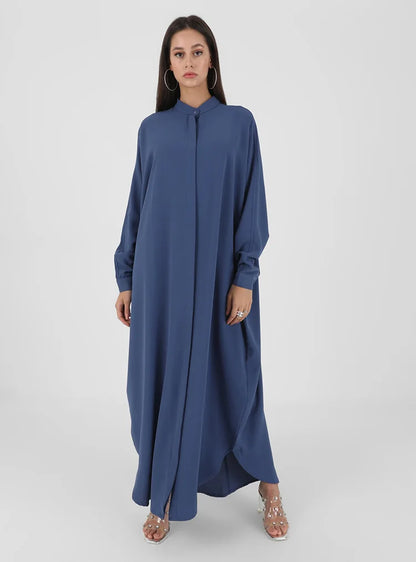 Abaya musulmane de l'Aïd pour femmes, robe de prière élégante fendue, caftan marocain, robes de fête arabes saoudiennes, caftan, abayas du Ramadan