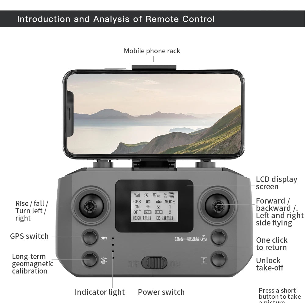 Drone GPS professionnel L600 PRO MAX 4K 3 axes PTZ HD double caméra évitement d'obstacles moteur sans balais 5G WIFI RC Quadcopter