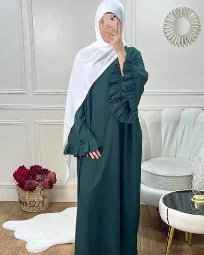 Abaya pour femmes robes Ramadan musulman saoudien arabe longue Robe maroc dubaï Abayas caftan Islam robes Largos 2025 Jalabiya