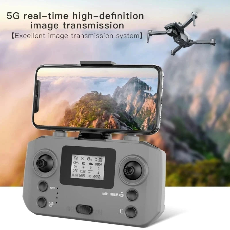 Drone GPS professionnel L600 PRO MAX 4K 3 axes PTZ HD double caméra évitement d'obstacles moteur sans balais 5G WIFI RC Quadcopter