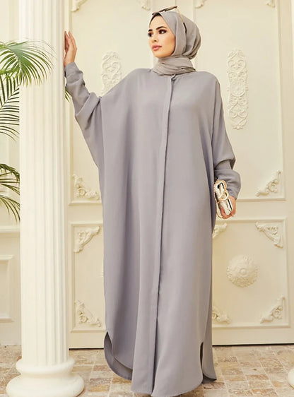 Abaya musulmane de l'Aïd pour femmes, robe de prière élégante fendue, caftan marocain, robes de fête arabes saoudiennes, caftan, abayas du Ramadan