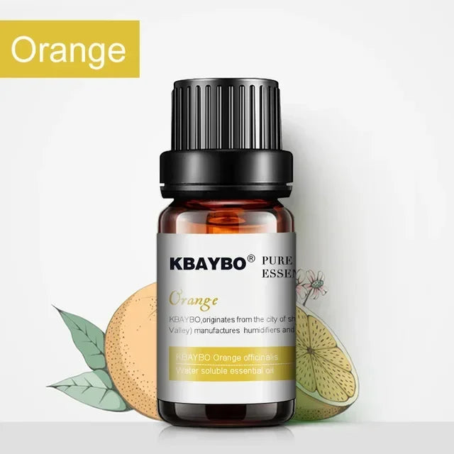 Huiles essentielles pour diffuseur, humidificateur d'huiles essentielles d'aromathérapie, 6 parfums : lavande, arbre à thé, romarin, citronnelle et orange