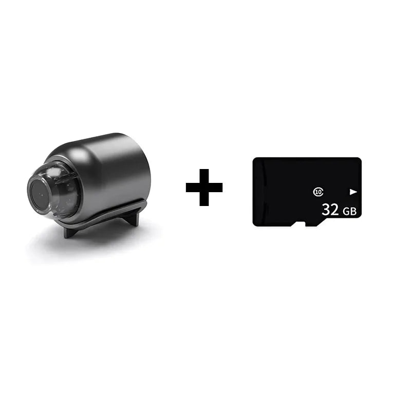 Mini caméra X5 sans fil 1080p, surveillance, sécurité, vision nocturne, détection de mouvement, pour maison connectée