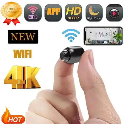 Mini caméra X5 sans fil 1080p, surveillance, sécurité, vision nocturne, détection de mouvement, pour maison connectée