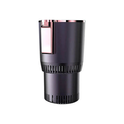 Porte-gobelet 2 en 1 pour voiture intelligente, pour boissons chaudes et froides, pour la maison, réfrigération rapide, refroidissement/chauffage, mini-gobelet à écran tactile