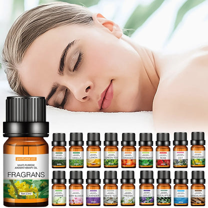 Huile essentielle de fleur et de fruit hydrosoluble soulage le stress pour humidificateur diffuseur d'arôme lampe parfumée assainisseur d'air aromathérapie