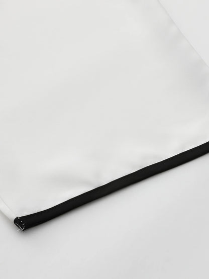Caftan blanc brodé à manches courtes pour femme, vêtement islamique élégant pour l'été, nouvelle collection 2025