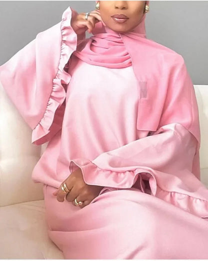 Abaya pour femmes robes Ramadan musulman saoudien arabe longue Robe maroc dubaï Abayas caftan Islam robes Largos 2025 Jalabiya