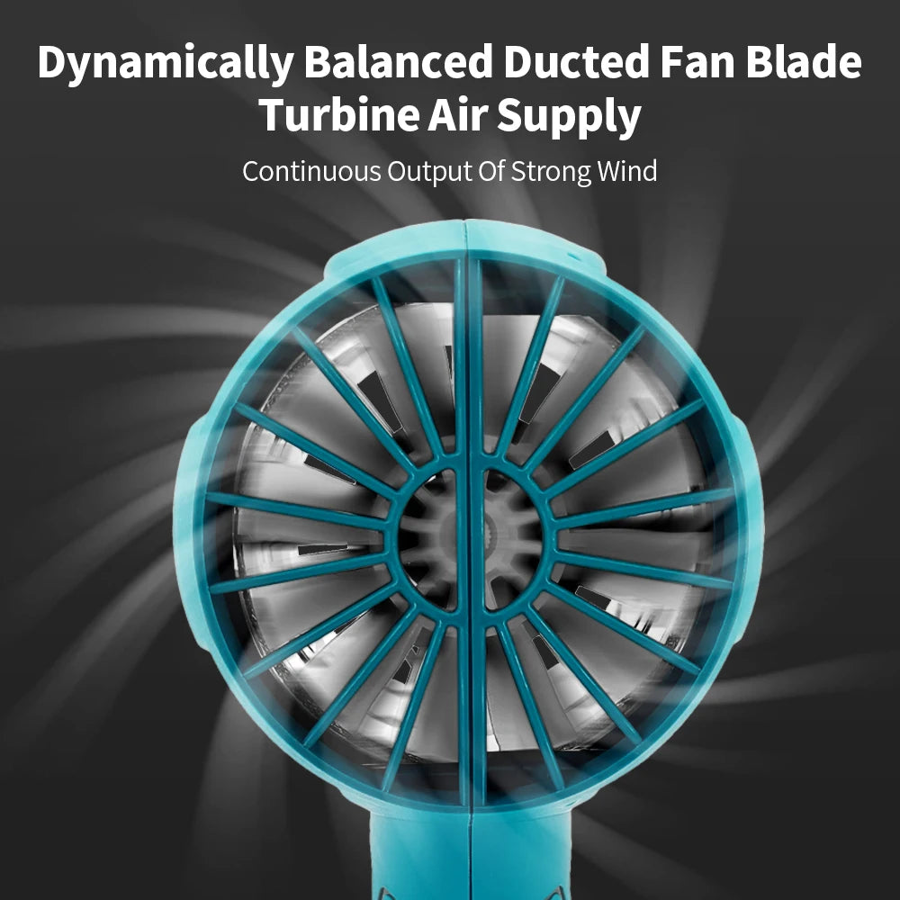 Souffleur électrique sans fil haute puissance, puissant, à main, pour enlever la poussière et la neige, turbine à feuilles, pour Makita 18 V-21 V, sans batterie
