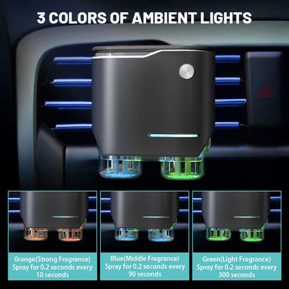 Diffuseur d'air électrique pour voiture, humidificateur d'air pour voiture, aromathérapie, désodorisant pour voiture, accessoires pour voiture