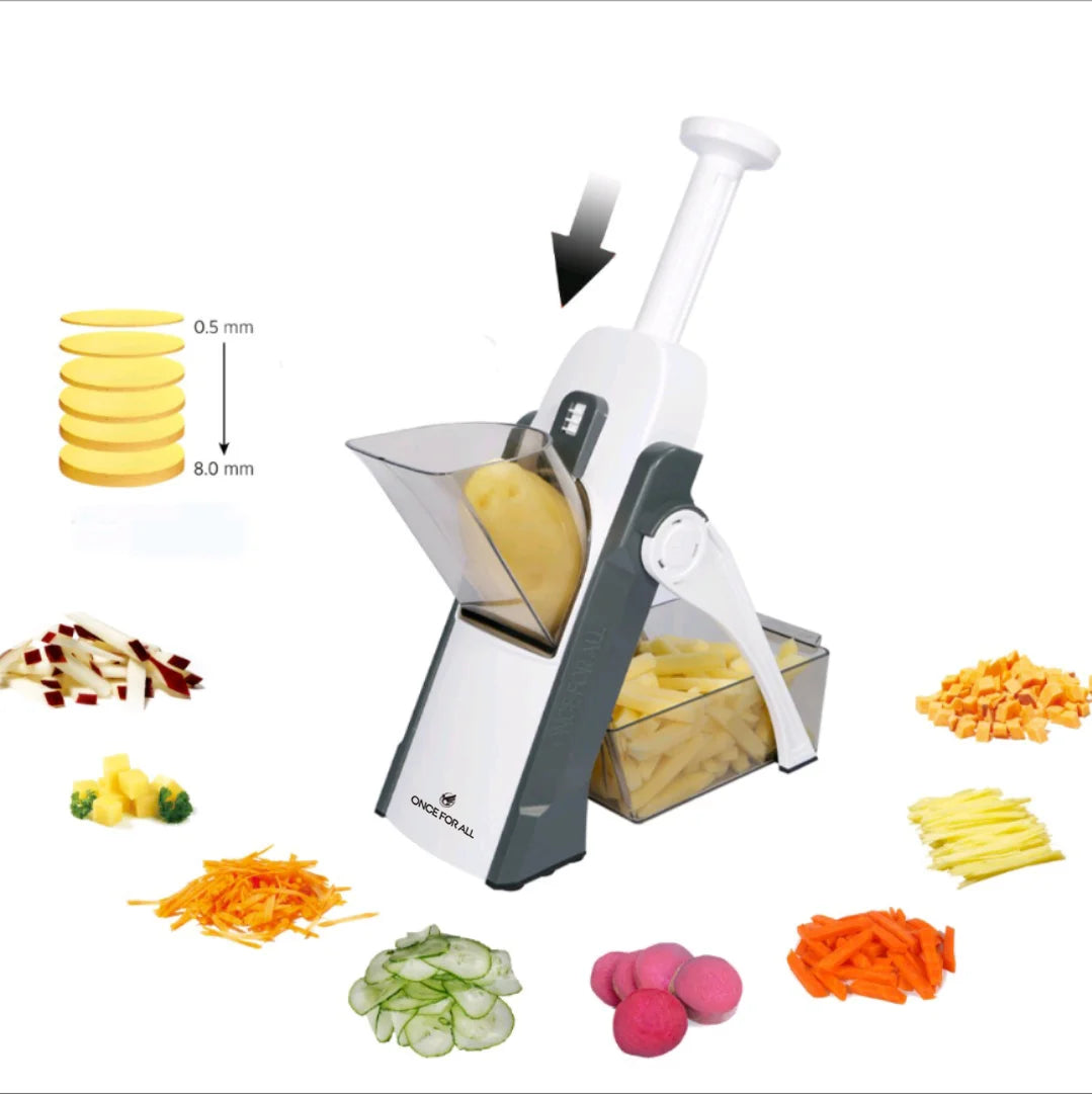 Coupe-légumes, hachoir, coupe-fruits, frites, acier inoxydable #420 ABS AS, mandoline, accessoires de cuisine, gadgets pour la maison