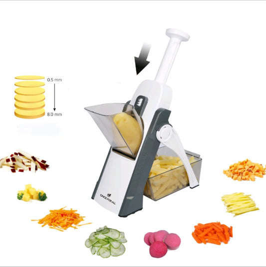Coupe-légumes, hachoir, coupe-fruits, frites, acier inoxydable #420 ABS AS, mandoline, accessoires de cuisine, gadgets pour la maison