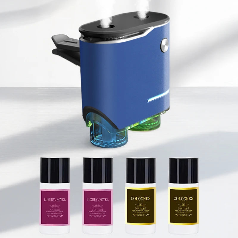 Diffuseur d'air électrique pour voiture, humidificateur d'air pour voiture, aromathérapie, désodorisant pour voiture, accessoires pour voiture