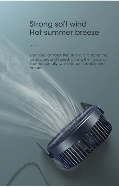 Mini ventilateur portable à pince, chargement USB, silencieux, de bureau, électrique, haute qualité, pour dortoir étudiant, petit format
