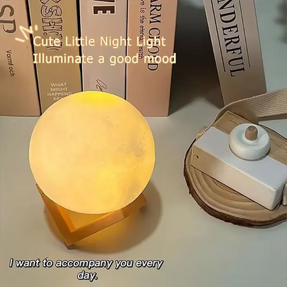 Lampe à LED lumière de lune, Lumière de galaxie, nuit de lune