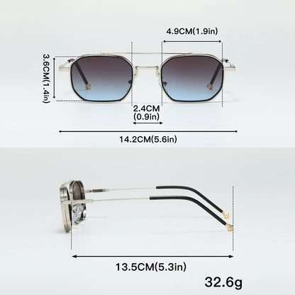 Lunettes De Soleil carrées hommes et femmes, lunettes Gafas De Sol Hombre