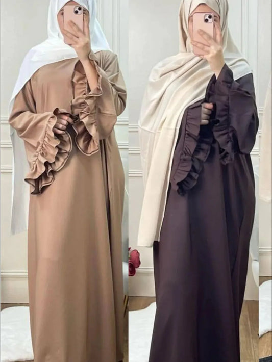 Abaya pour femmes robes Ramadan musulman saoudien arabe longue Robe maroc dubaï Abayas caftan Islam robes Largos 2025 Jalabiya