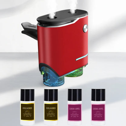Diffuseur d'air électrique pour voiture, humidificateur d'air pour voiture, aromathérapie, désodorisant pour voiture, accessoires pour voiture