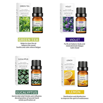 Huile essentielle de fleur et de fruit hydrosoluble soulage le stress pour humidificateur diffuseur d'arôme lampe parfumée assainisseur d'air aromathérapie