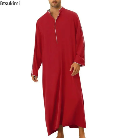 Abaya Homme Musulman Caftan Robes islamiques Pakistan arabie saoudite Djellaba