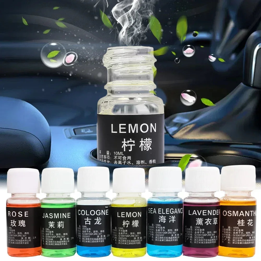 Recharge de parfum pour voiture, désodorisant, diffuseur d'huiles essentielles végétales naturelles, humidificateur, désodorisant
