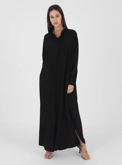 Abaya musulmane de l'Aïd pour femmes, robe de prière élégante fendue, caftan marocain, robes de fête arabes saoudiennes, caftan, abayas du Ramadan