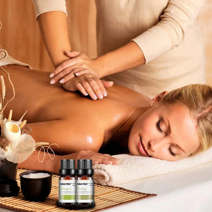 Huiles essentielles pour diffuseur, humidificateur d'huiles essentielles d'aromathérapie, 6 parfums : lavande, arbre à thé, romarin, citronnelle et orange