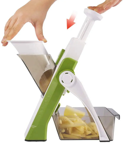 Coupe-légumes, hachoir, coupe-fruits, frites, acier inoxydable #420 ABS AS, mandoline, accessoires de cuisine, gadgets pour la maison