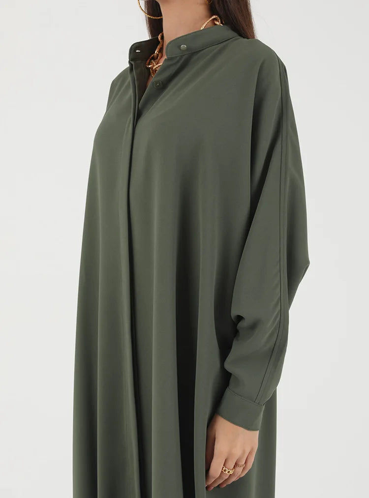 Abaya musulmane de l'Aïd pour femmes, robe de prière élégante fendue, caftan marocain, robes de fête arabes saoudiennes, caftan, abayas du Ramadan