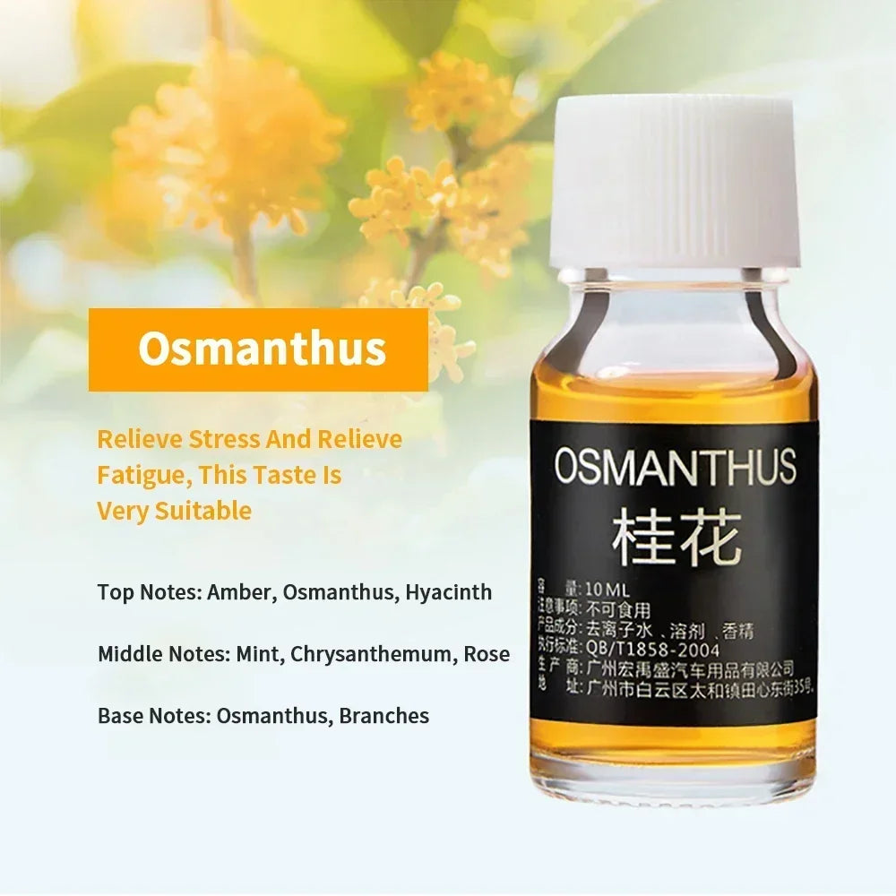 Recharge de parfum pour voiture, désodorisant, diffuseur d'huiles essentielles végétales naturelles, humidificateur, désodorisant