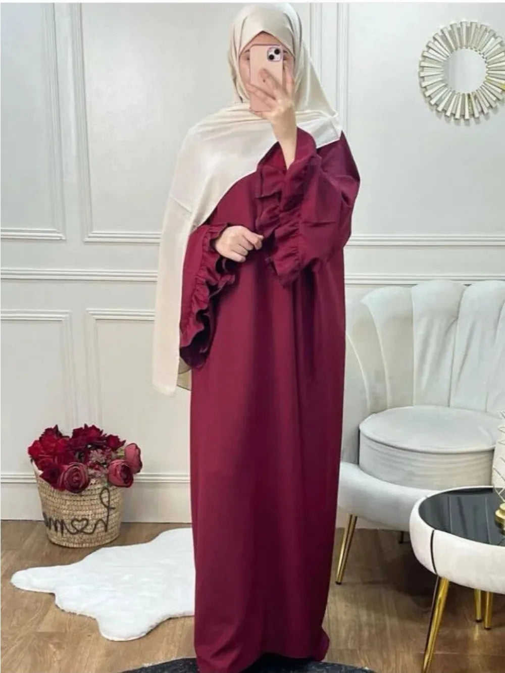 Abaya pour femmes robes Ramadan musulman saoudien arabe longue Robe maroc dubaï Abayas caftan Islam robes Largos 2025 Jalabiya