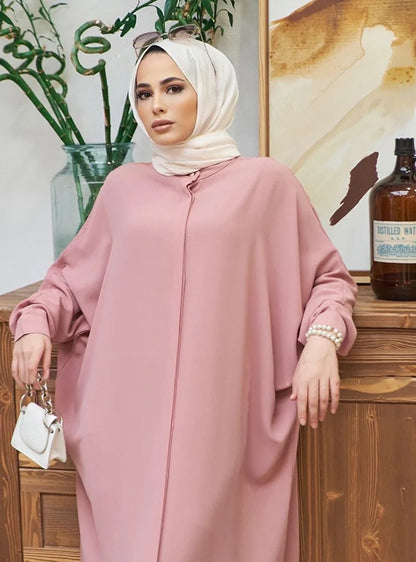 Abaya musulmane de l'Aïd pour femmes, robe de prière élégante fendue, caftan marocain, robes de fête arabes saoudiennes, caftan, abayas du Ramadan