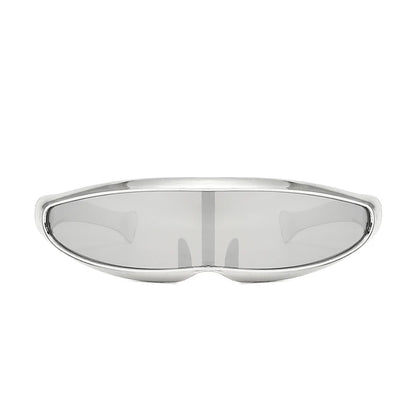 Lunettes de soleil coupe-vent, lunettes de soleil colorées à la mode européenne et américaine, protection des yeux