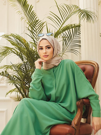 Abaya musulmane de l'Aïd pour femmes, robe de prière élégante fendue, caftan marocain, robes de fête arabes saoudiennes, caftan, abayas du Ramadan