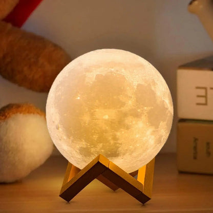 Lampe à LED lumière de lune, Lumière de galaxie, nuit de lune